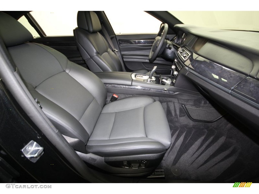 2011 7 Series 750Li xDrive Sedan - Black Sapphire Metallic / Black photo #53