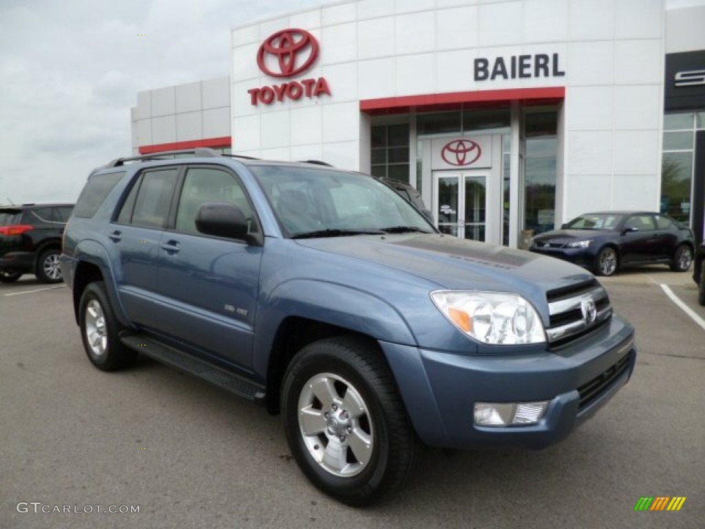 2005 4Runner SR5 4x4 - Pacific Blue Metallic / Stone photo #1