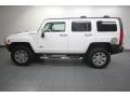 Birch White 2007 Hummer H3 Standard H3 Model Exterior