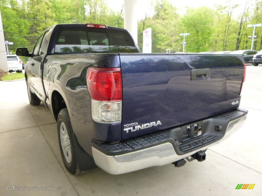 2013 Tundra Double Cab 4x4 - Nautical Blue Metallic / Graphite photo #4