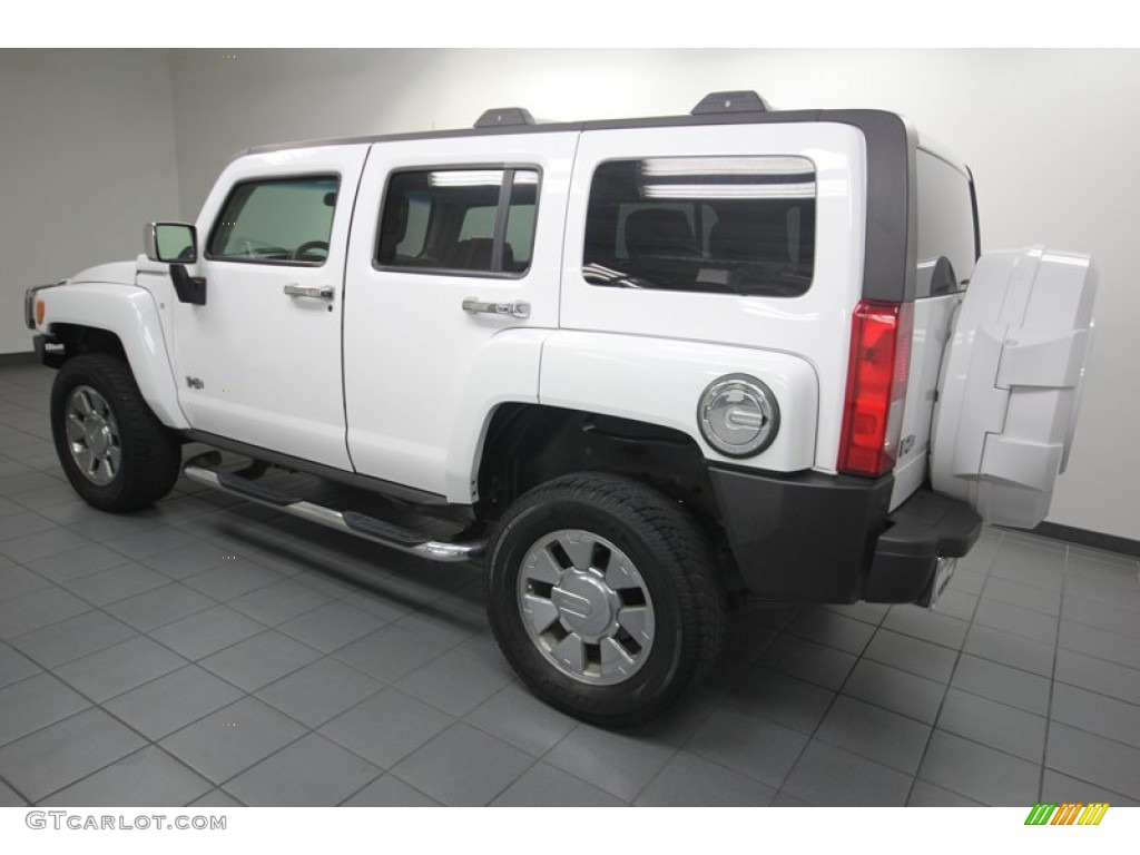 Birch White 2007 Hummer H3 Standard H3 Model Exterior Photo #80763513