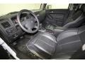 Ebony Black/Pewter 2007 Hummer H3 Standard H3 Model Interior Color