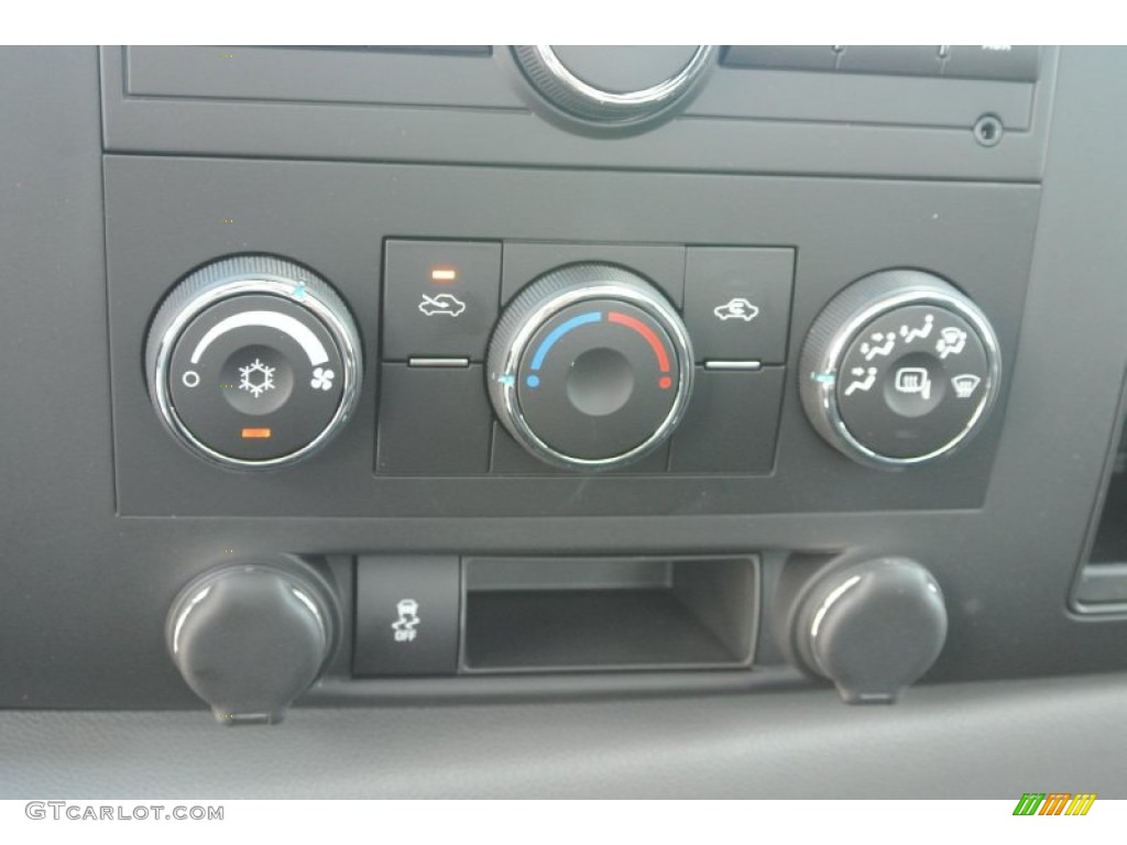 2013 Silverado 1500 LS Regular Cab - Black / Dark Titanium photo #11