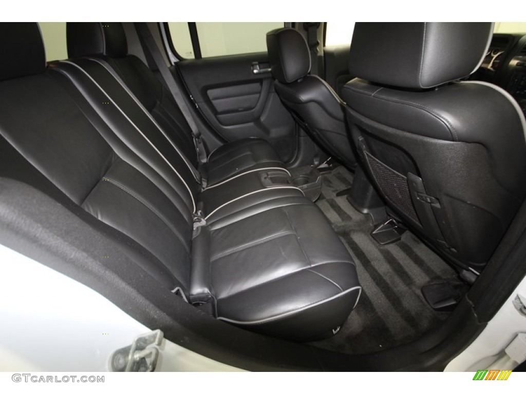 Ebony Black/Pewter Interior 2007 Hummer H3 Standard H3 Model Photo #80764106