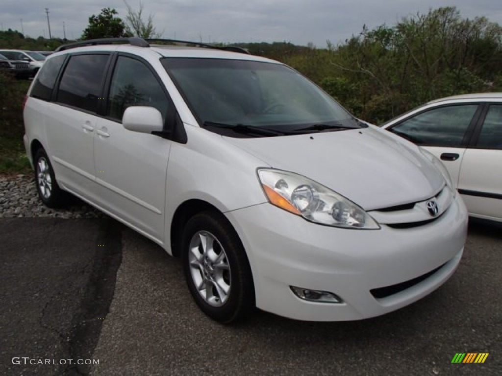 2006 Sienna XLE - Natural White / Taupe photo #1