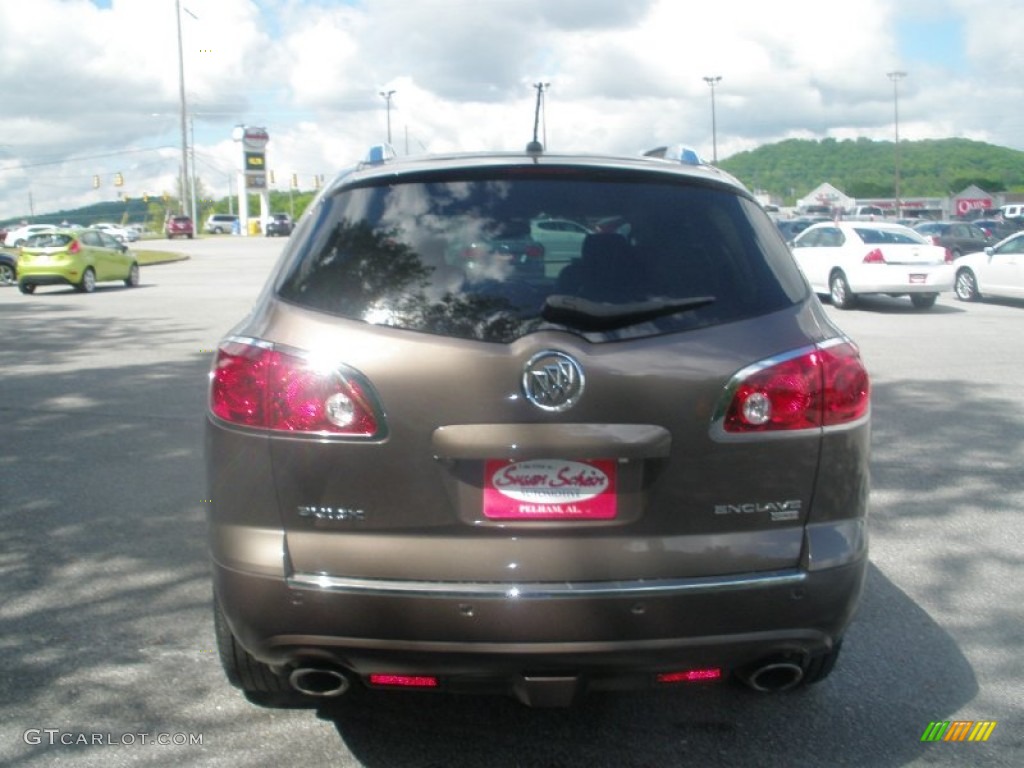 2009 Enclave CXL - Cocoa Metallic / Cocoa/Cashmere photo #10