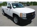 Summit White - Silverado 1500 Work Truck Regular Cab Photo No. 2