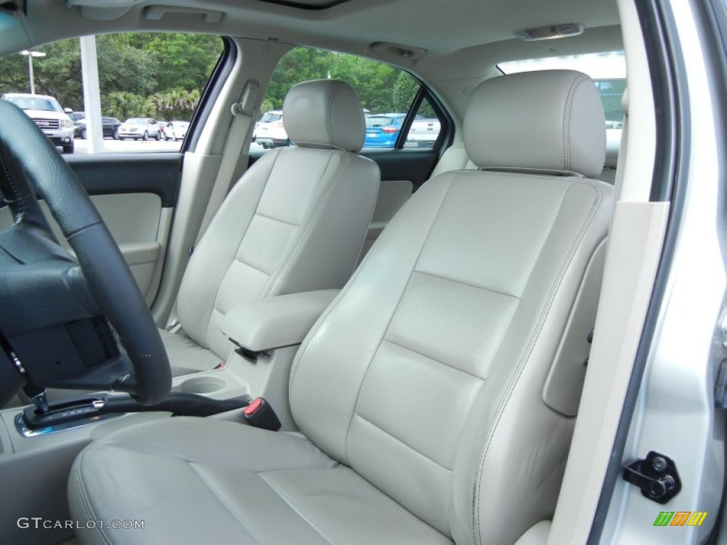 Light Stone Interior 2007 Ford Fusion SEL Photo #80765202