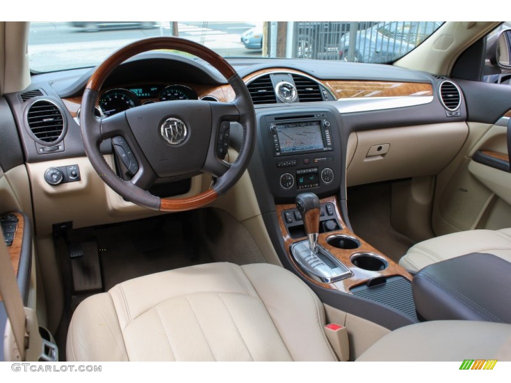 Cashmere/Cocoa Interior 2010 Buick Enclave CXL AWD Photo #80765339