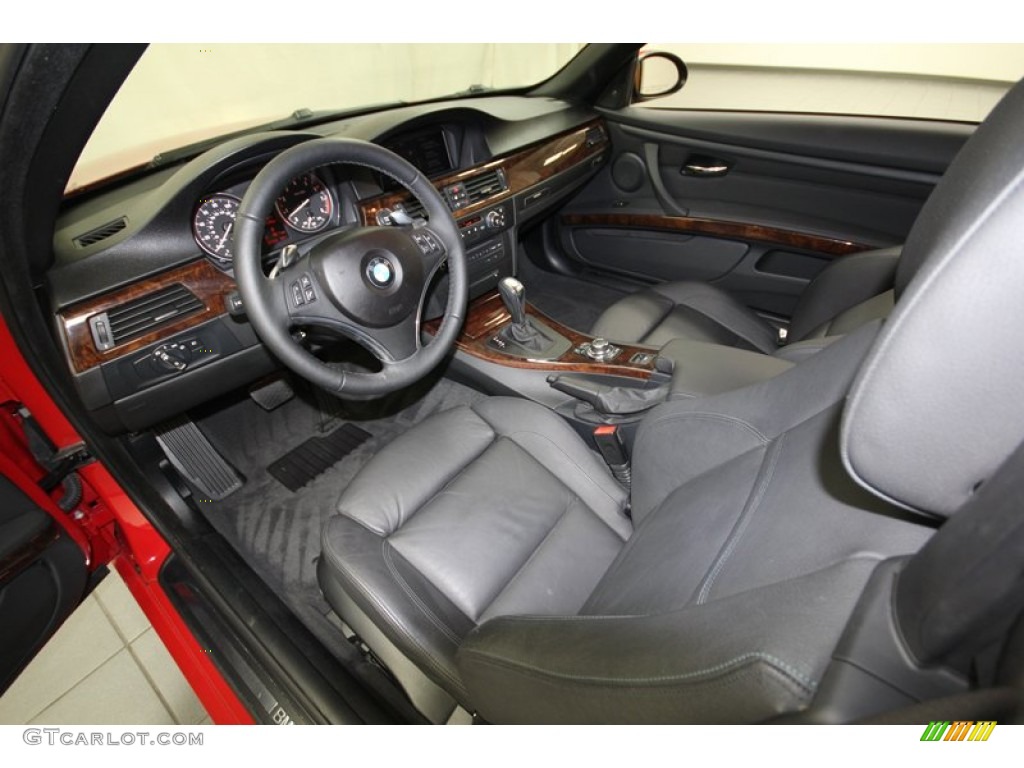 2009 3 Series 335i Convertible - Crimson Red / Black photo #3