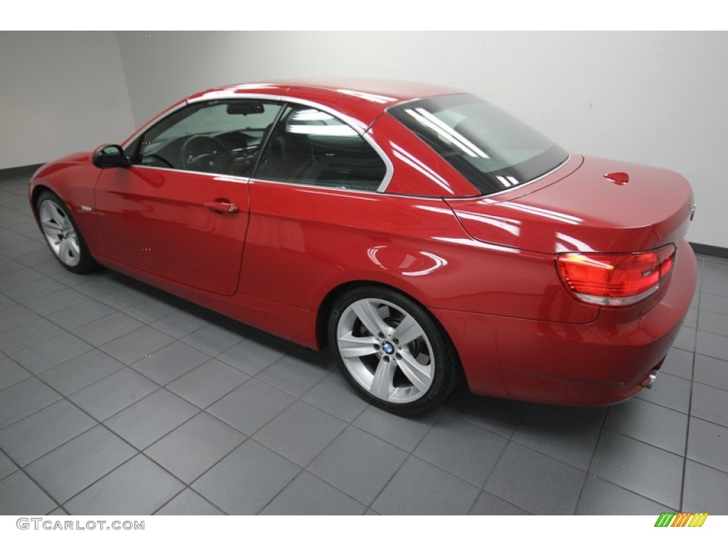 2009 3 Series 335i Convertible - Crimson Red / Black photo #5