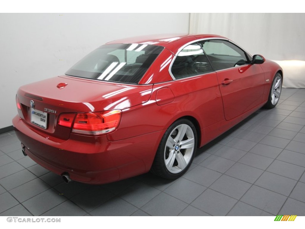 2009 3 Series 335i Convertible - Crimson Red / Black photo #12