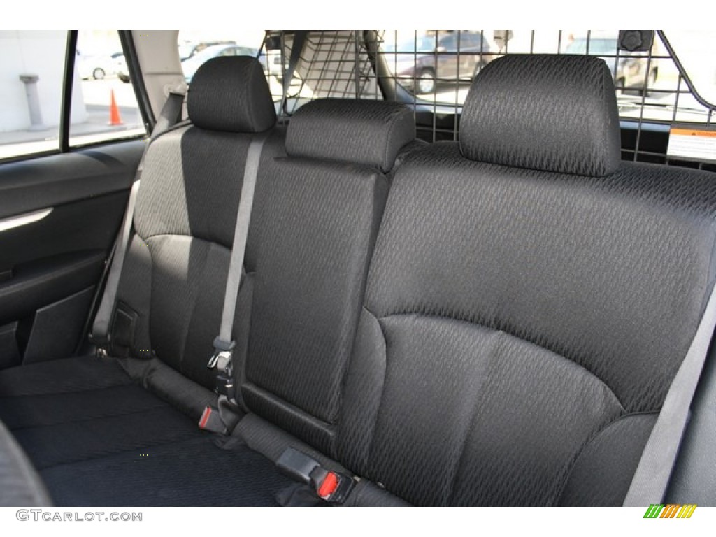 2011 Outback 2.5i Premium Wagon - Graphite Gray Metallic / Off Black photo #20