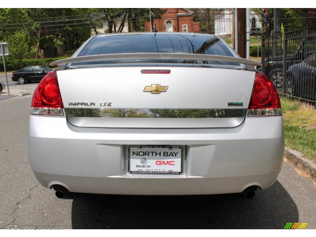 2011 Impala LTZ - Silver Ice Metallic / Ebony photo #5