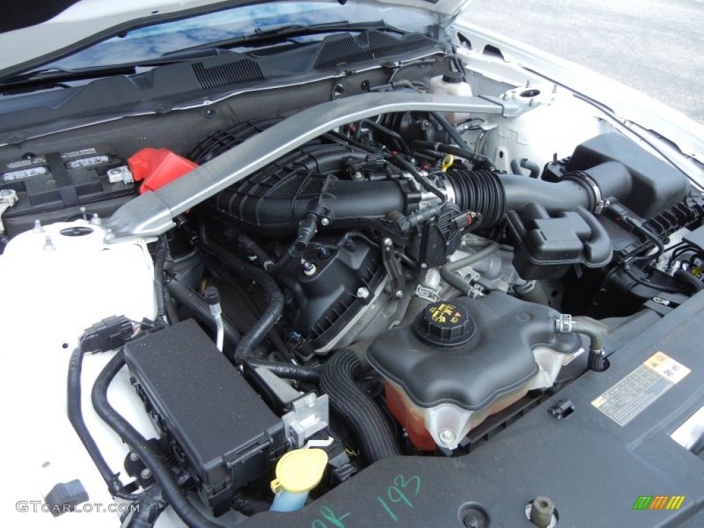 2012 Mustang V6 Convertible - Performance White / Charcoal Black photo #28