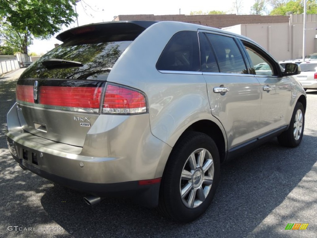 2008 MKX AWD - Vapor Silver Metallic / Charcoal Black photo #7