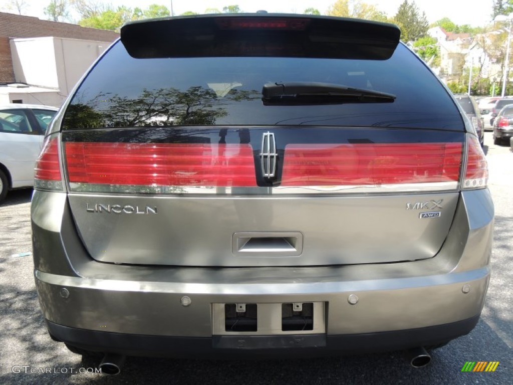 2008 MKX AWD - Vapor Silver Metallic / Charcoal Black photo #8
