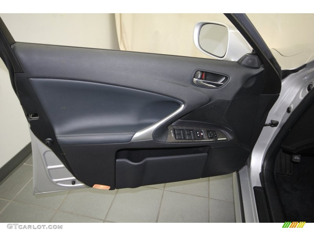 2011 Lexus IS 250 Black Door Panel Photo #80766861