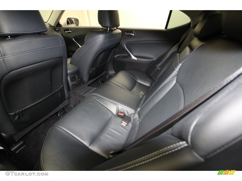 2011 Lexus IS 250 Rear Seat Photos