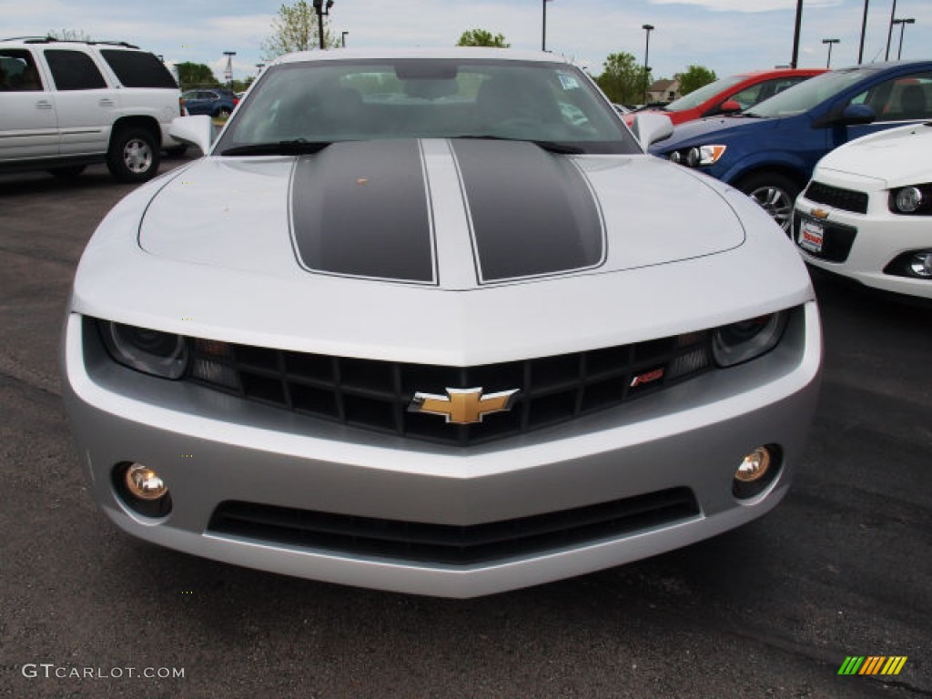 2010 Camaro LT/RS Coupe - Silver Ice Metallic / Black photo #8