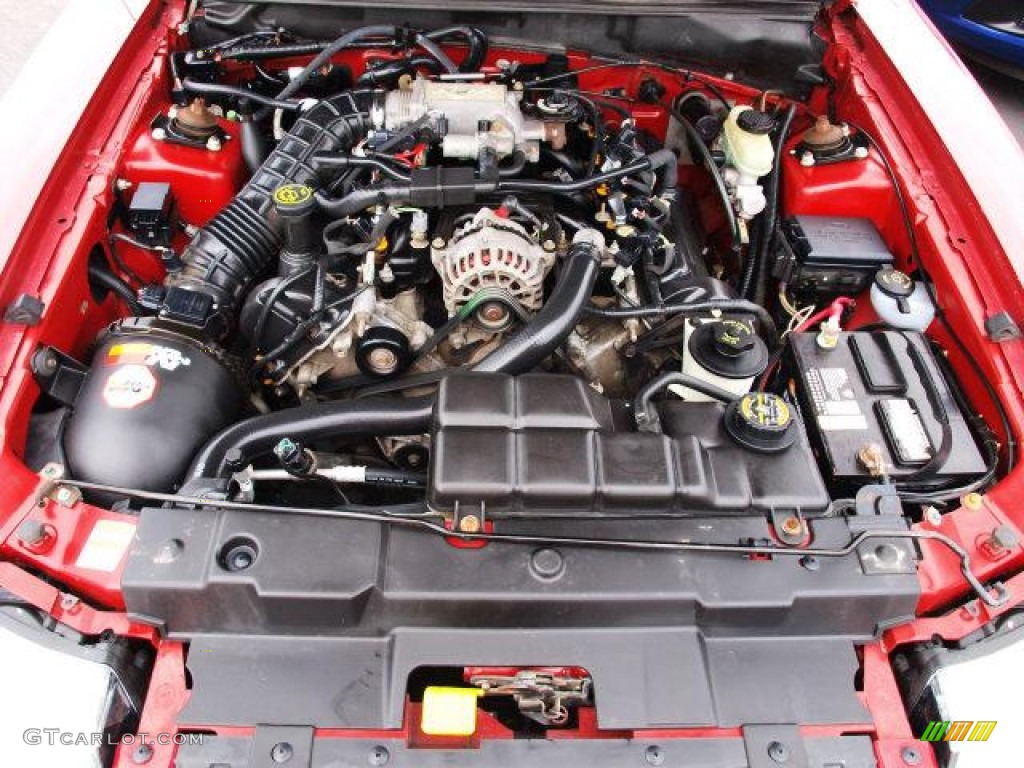 2000 Ford Mustang GT Convertible 4.6 Liter SOHC 16-Valve V8 Engine Photo #80768044