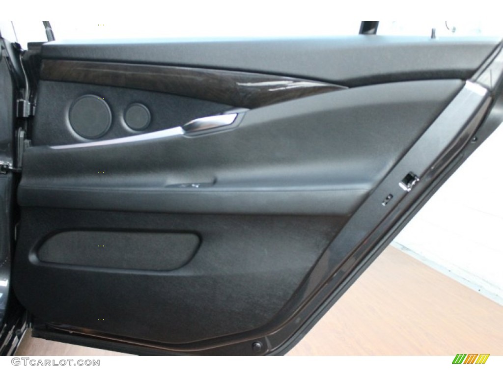 2011 5 Series 535i Gran Turismo - Dark Graphite Metallic / Black photo #30