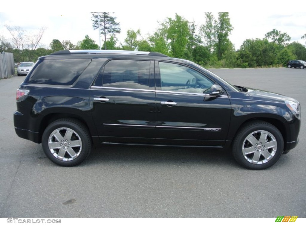 2013 Acadia Denali - Carbon Black Metallic / Ebony photo #3