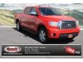 2010 Radiant Red Toyota Tundra Limited CrewMax 4x4  photo #1
