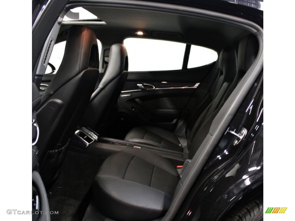 2012 Porsche Panamera 4 Rear Seat Photos