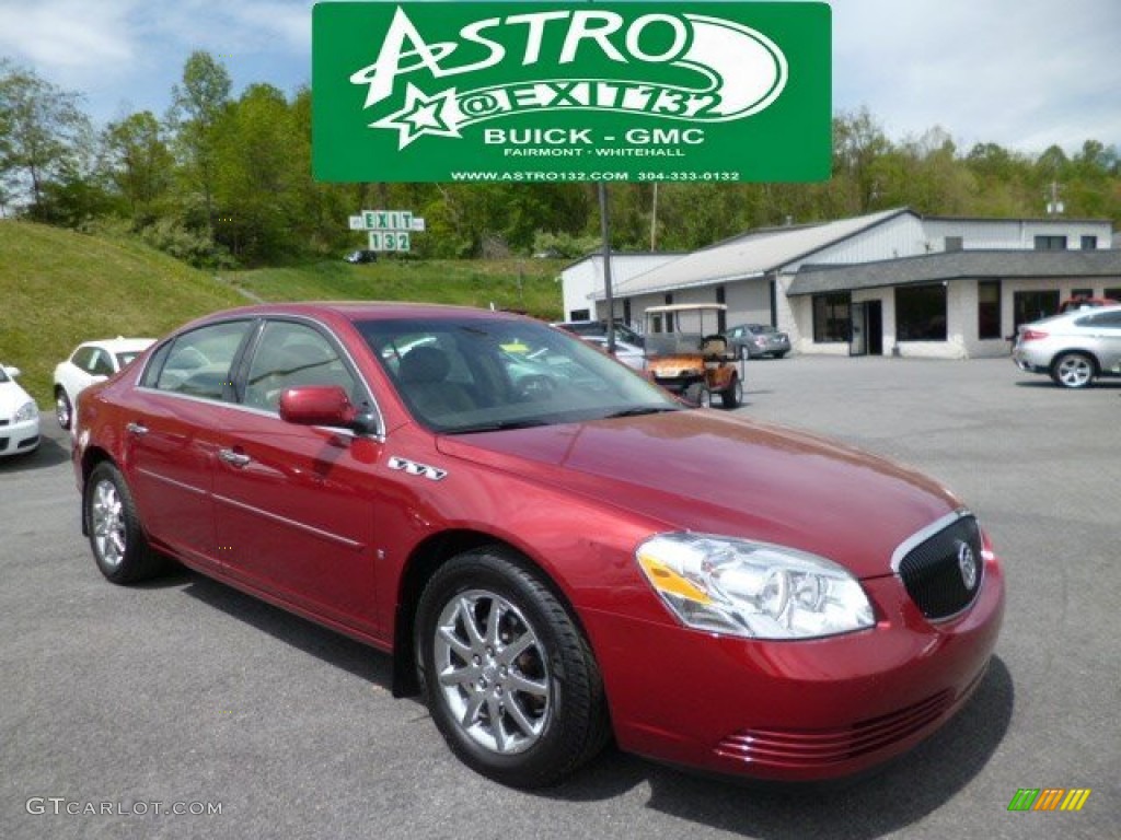 Crystal Red Tintcoat Buick Lucerne