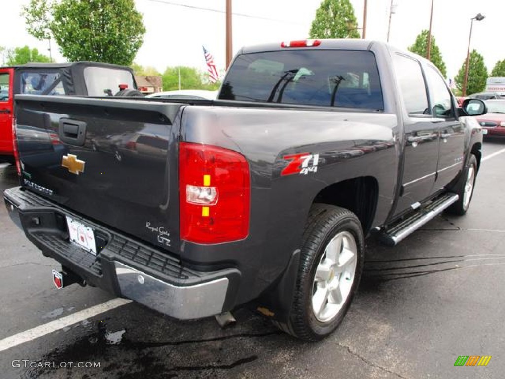 2011 Silverado 1500 LTZ Crew Cab 4x4 - Taupe Gray Metallic / Ebony photo #3