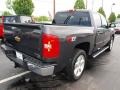 2011 Taupe Gray Metallic Chevrolet Silverado 1500 LTZ Crew Cab 4x4  photo #3