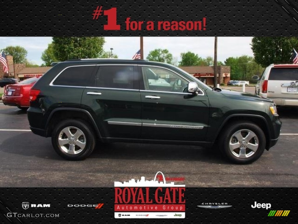 2011 Grand Cherokee Limited 4x4 - Natural Green Pearl / Black/Light Frost Beige photo #1