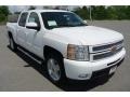 2013 Summit White Chevrolet Silverado 1500 LTZ Crew Cab 4x4  photo #2