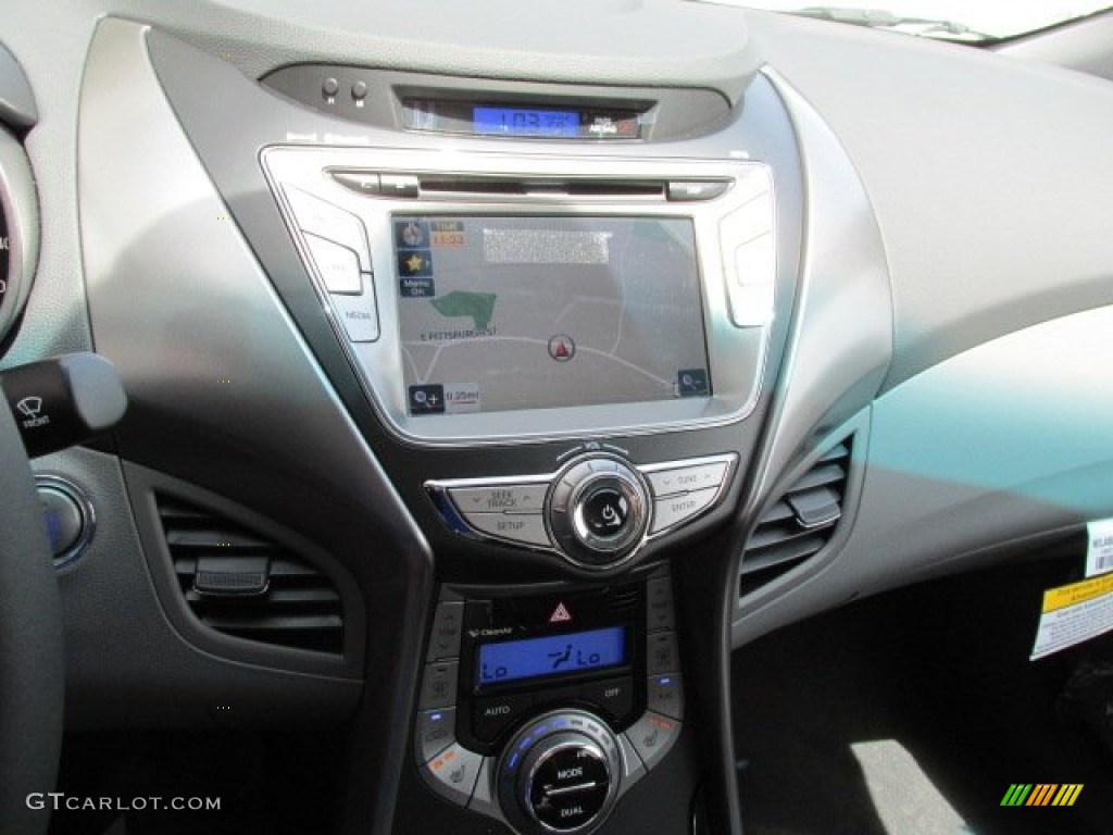 2013 Elantra Limited - Harbor Gray Metallic / Gray photo #6