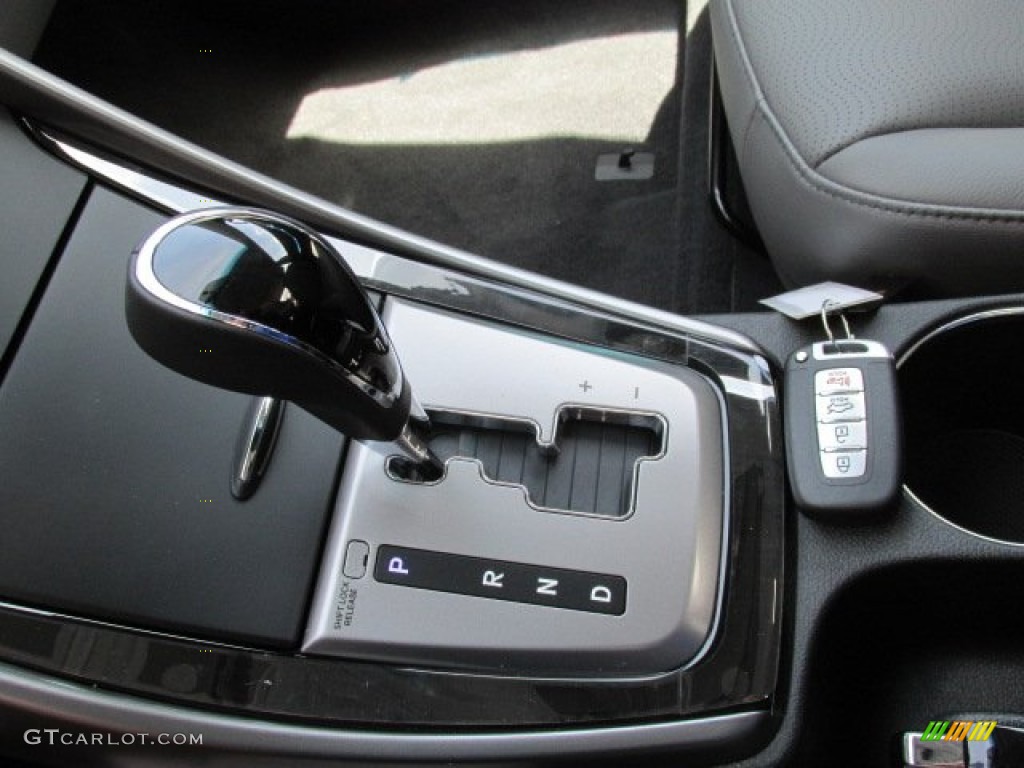 2013 Elantra Limited - Harbor Gray Metallic / Gray photo #9