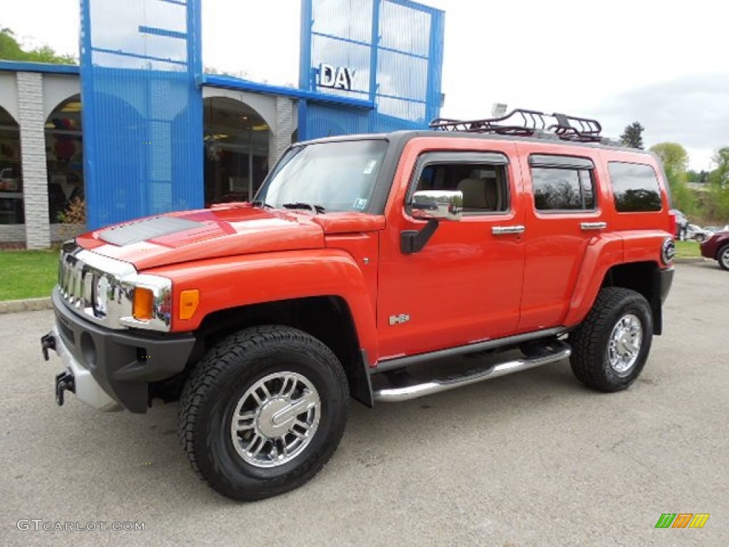 Solar Flare Metallic Hummer H3