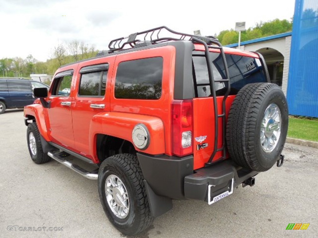 Solar Flare Metallic 2008 Hummer H3 Alpha Exterior Photo #80773779