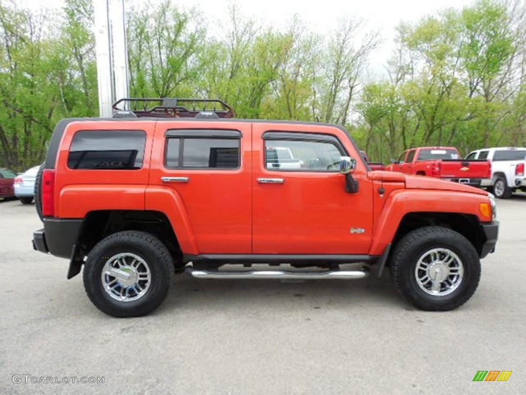 Solar Flare Metallic 2008 Hummer H3 Alpha Exterior Photo #80773845