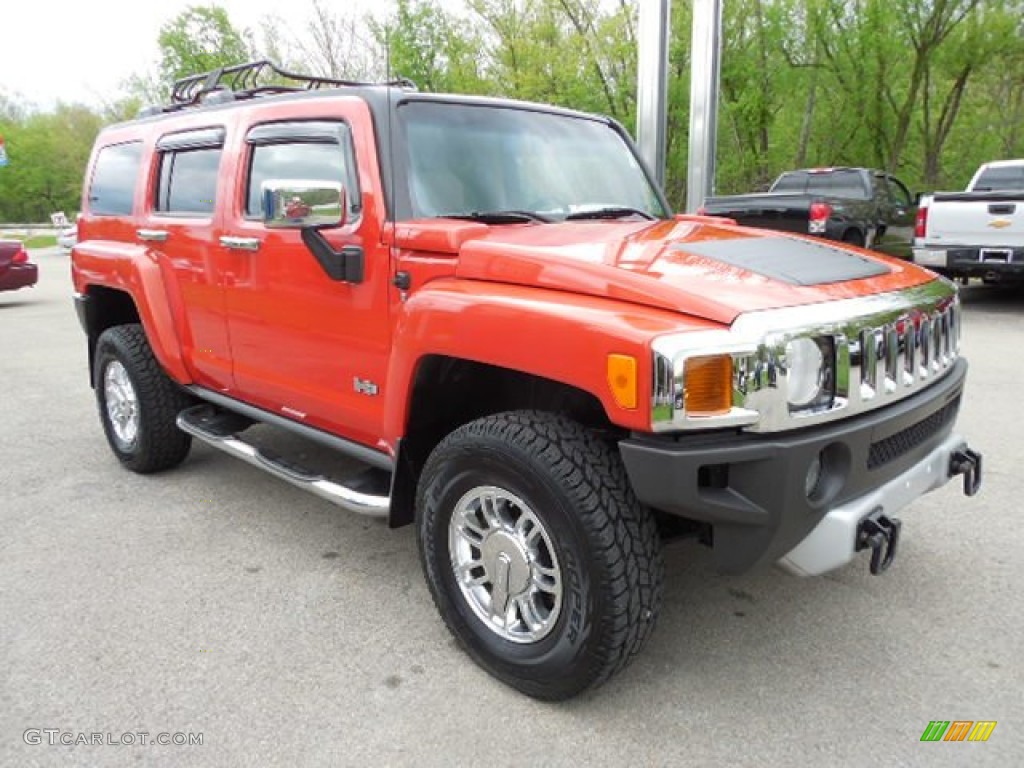 Solar Flare Metallic 2008 Hummer H3 Alpha Exterior Photo #80773871