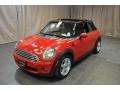 Chili Red 2010 Mini Cooper Convertible