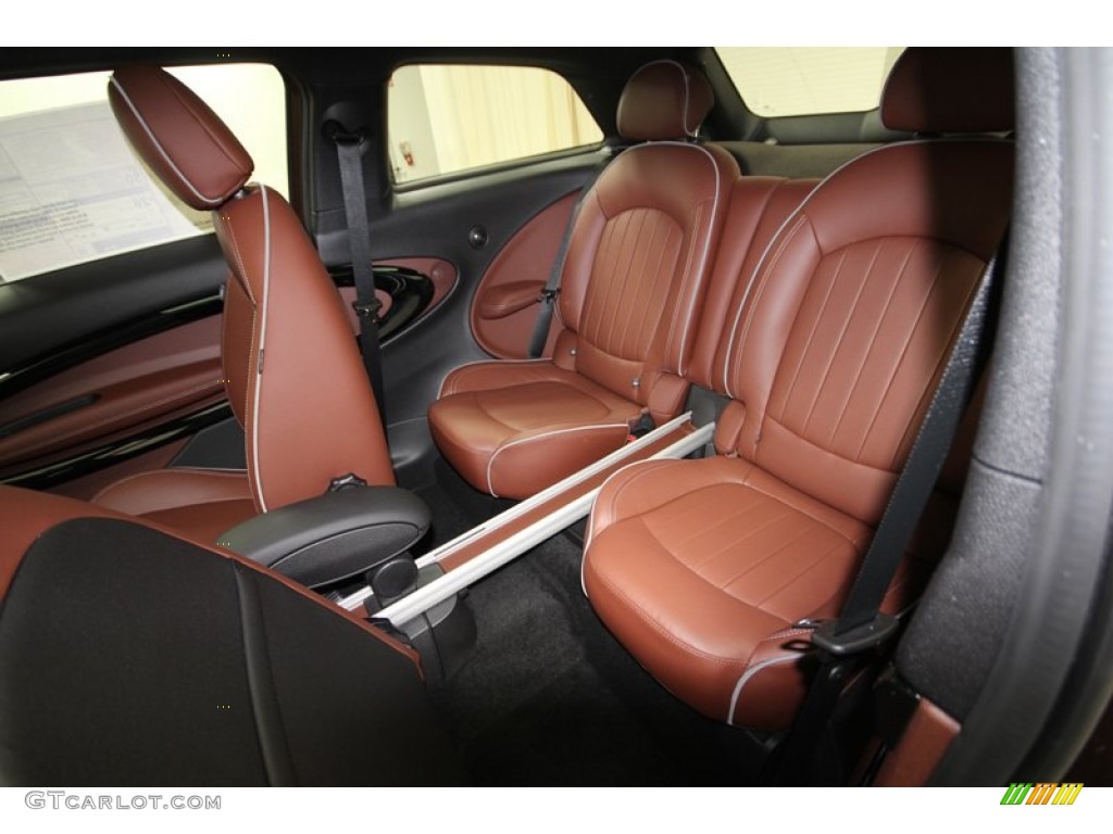 Copper/Carbon Lounge Leather Interior 2013 Mini Cooper S Paceman Photo #80774186
