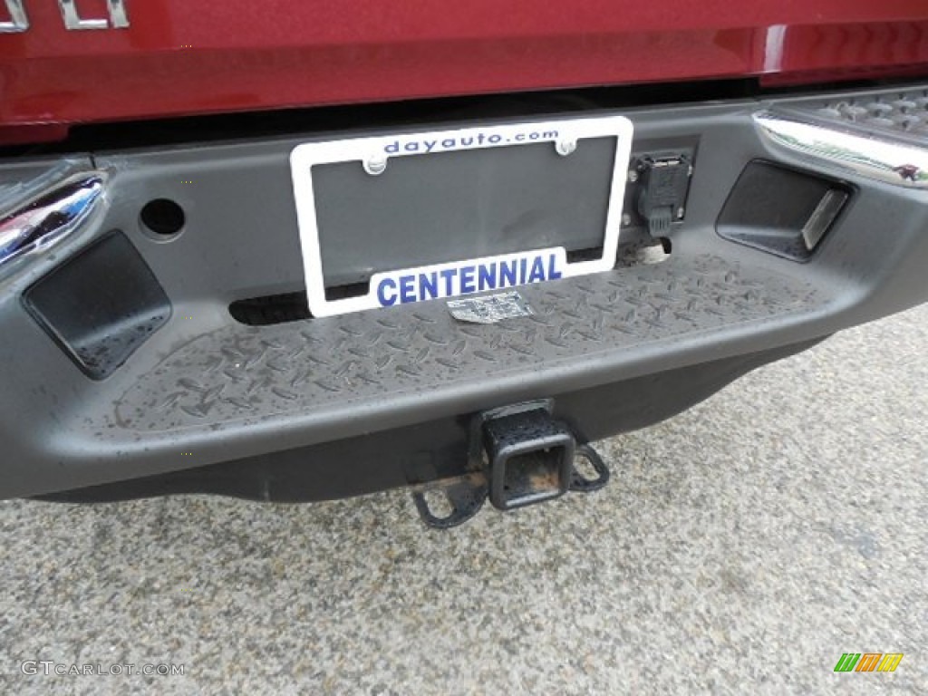 2010 Colorado LT Crew Cab 4x4 - Cardinal Red Metallic / Ebony photo #6