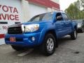 2008 Speedway Blue Toyota Tacoma V6 PreRunner TRD Double Cab  photo #1