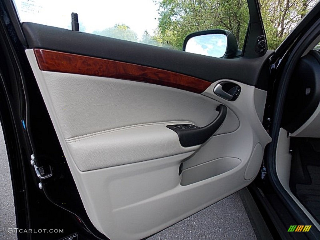 2007 Saab 9-3 2.0T Sport Sedan Parchment Door Panel Photo #80776288