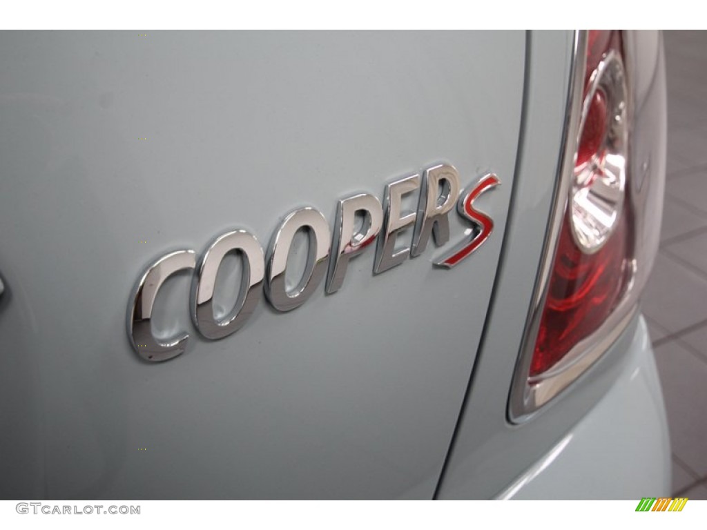 2013 Cooper S Hardtop - Ice Blue / Carbon Black photo #25