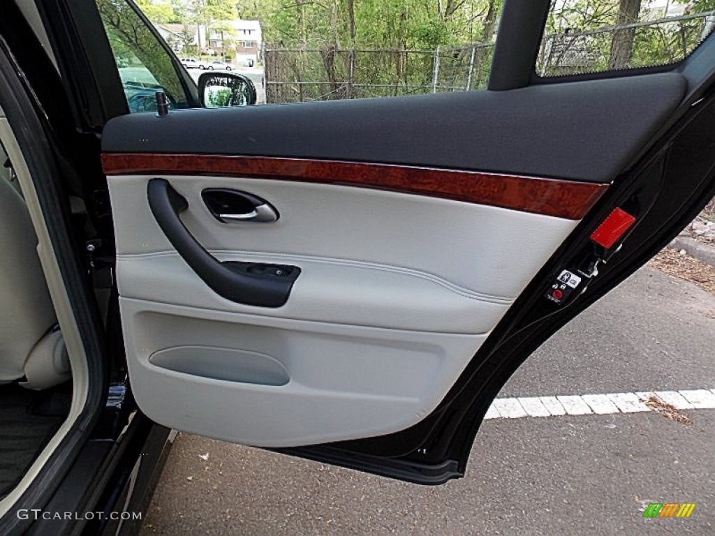 2007 Saab 9-3 2.0T Sport Sedan Parchment Door Panel Photo #80776575