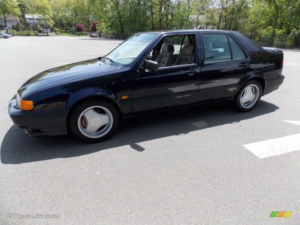 1997 9000 CSE Turbo - Midnight Blue Metallic / Beige photo #1