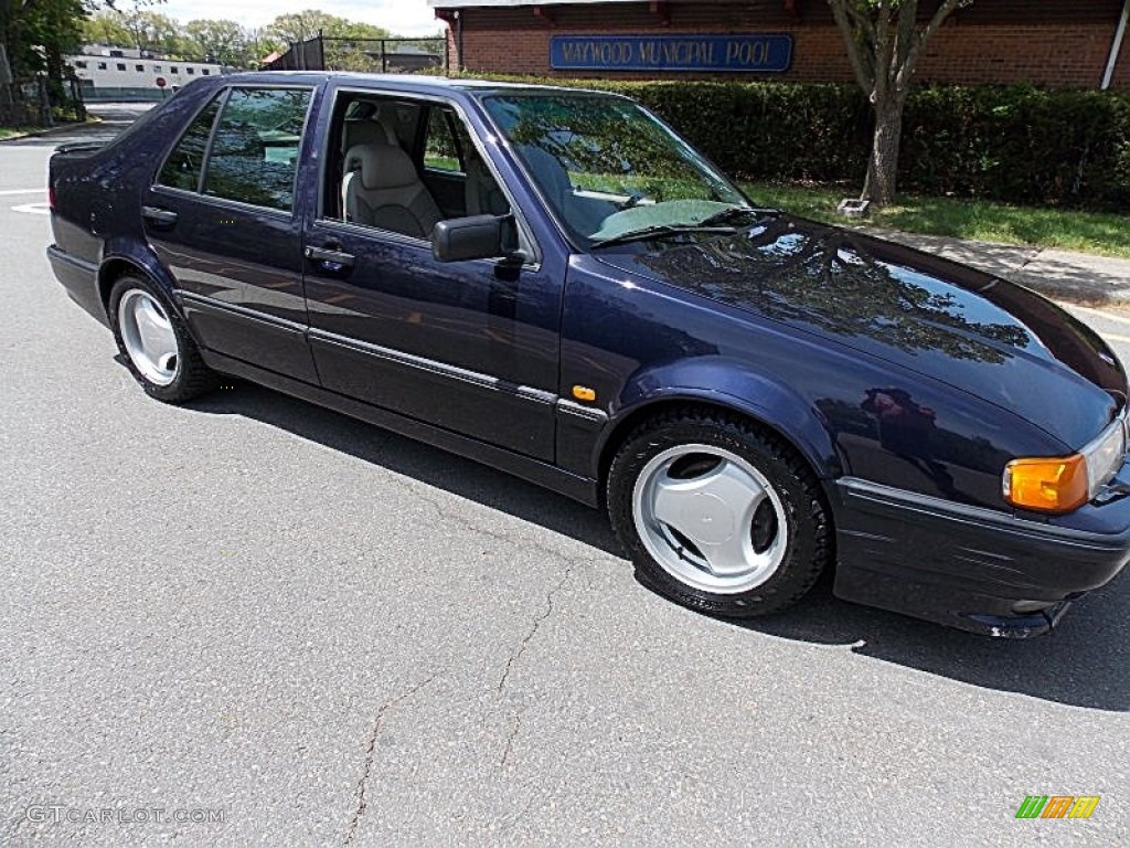1997 Midnight Blue Metallic Saab 9000 CSE Turbo 80723611 Photo 4 Car Color