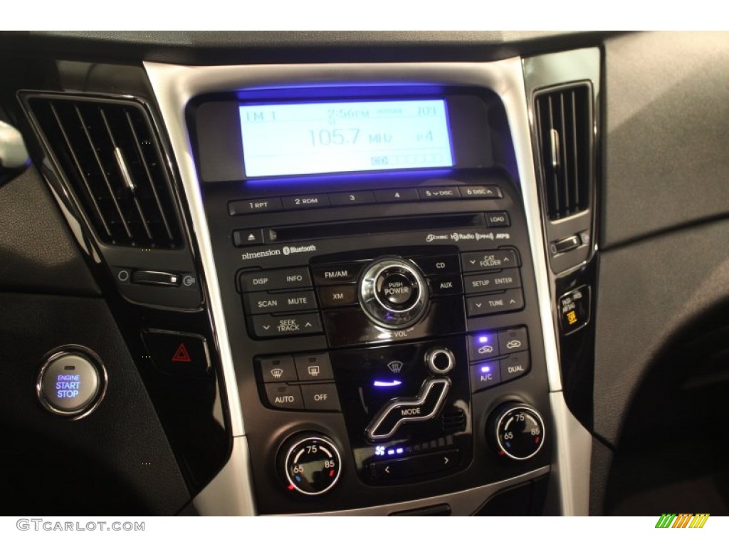 2011 Sonata Limited - Midnight Black / Black photo #8